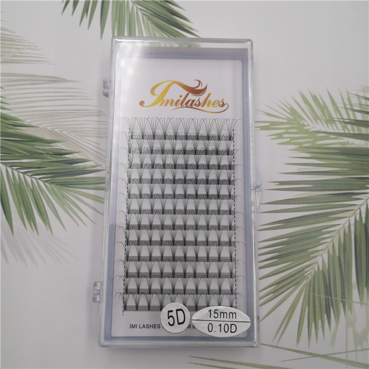 premade 5d volume eyelash extensions factory - A